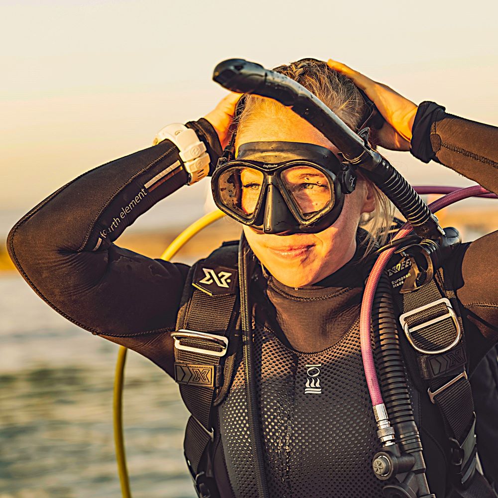 Instructor guiding students with patience during training